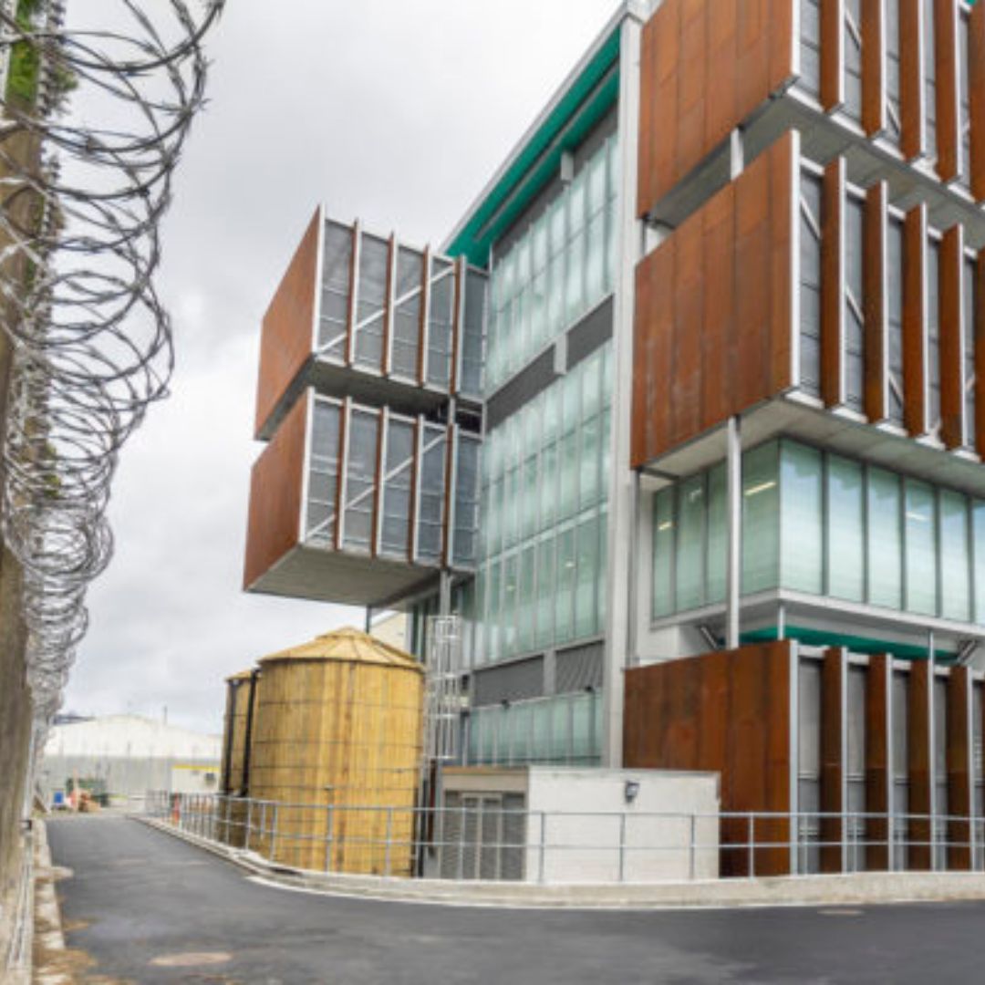 Secure wing of Mt Eden Corrections Facility in Auckland, where Passive Fire NZ installed compliant fire protection systems under strict high-security conditions and tight deadlines.