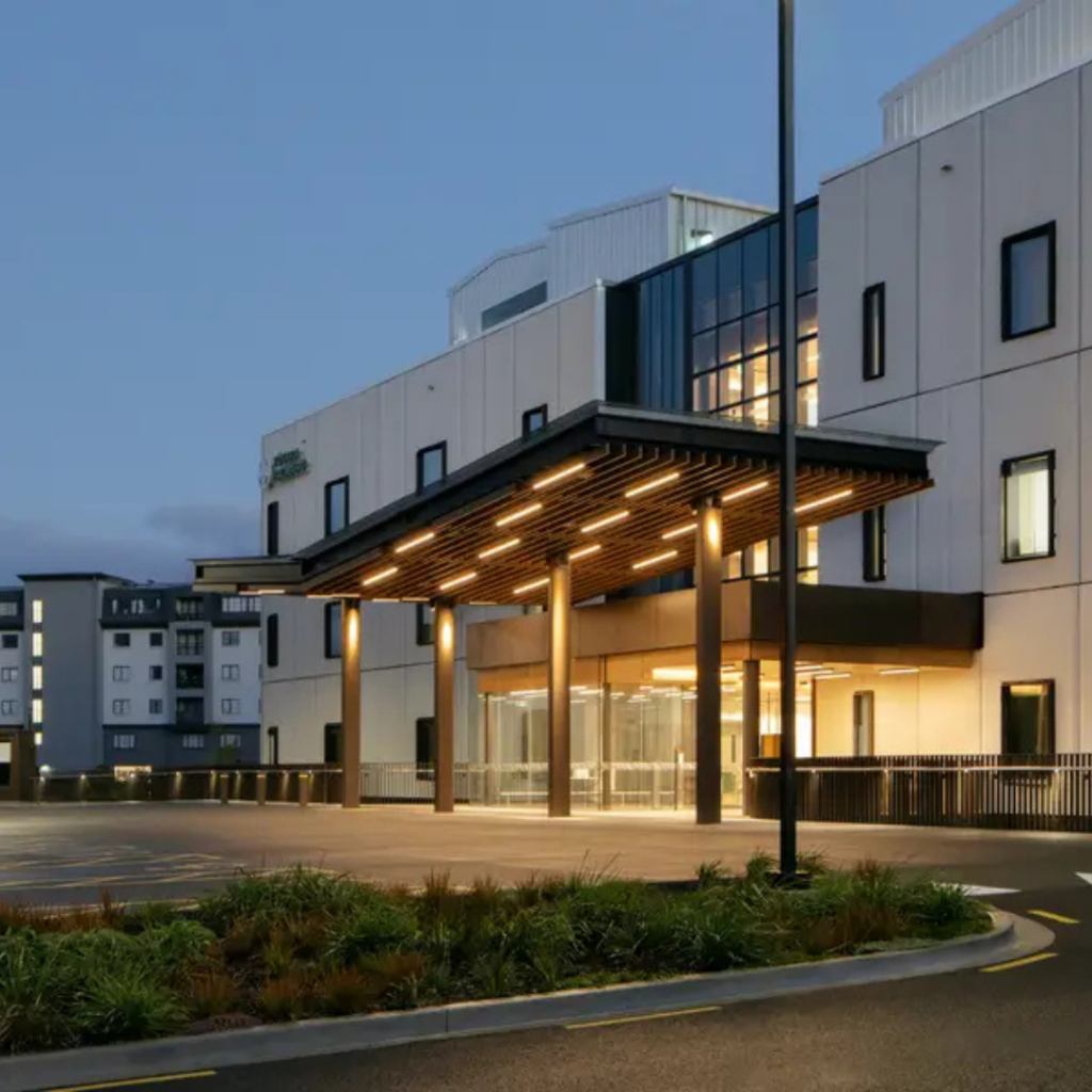 Fire safety solutions installed at North Shore Hospital’s new four-storey facility.