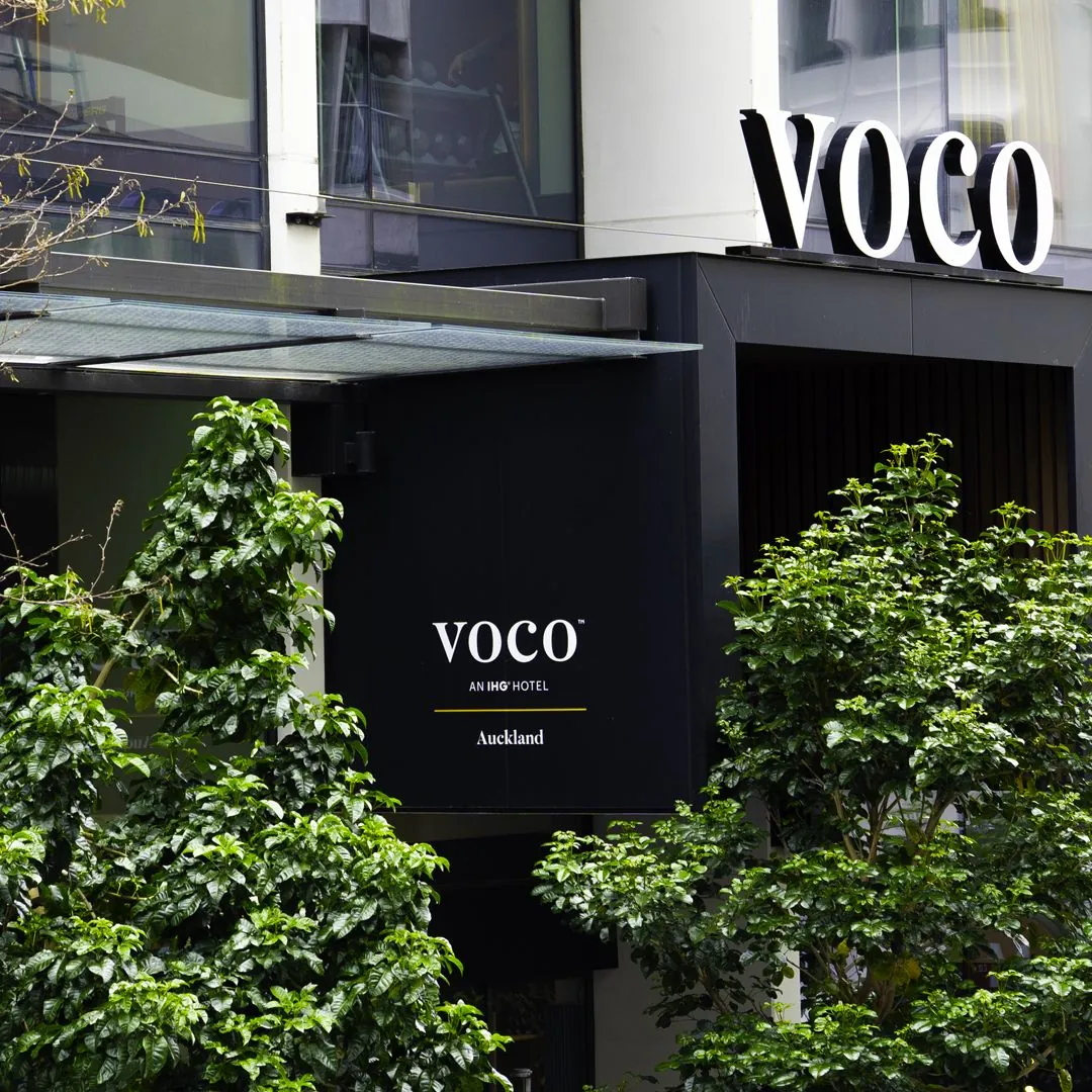 Voco Hotel Auckland exterior – Passive Fire NZ fire protection project