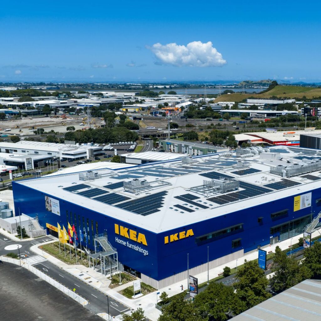 New Zealand’s first IKEA store at Sylvia Park, where Passive Fire NZ delivered compliant passive fire protection across a large-scale retail environment.