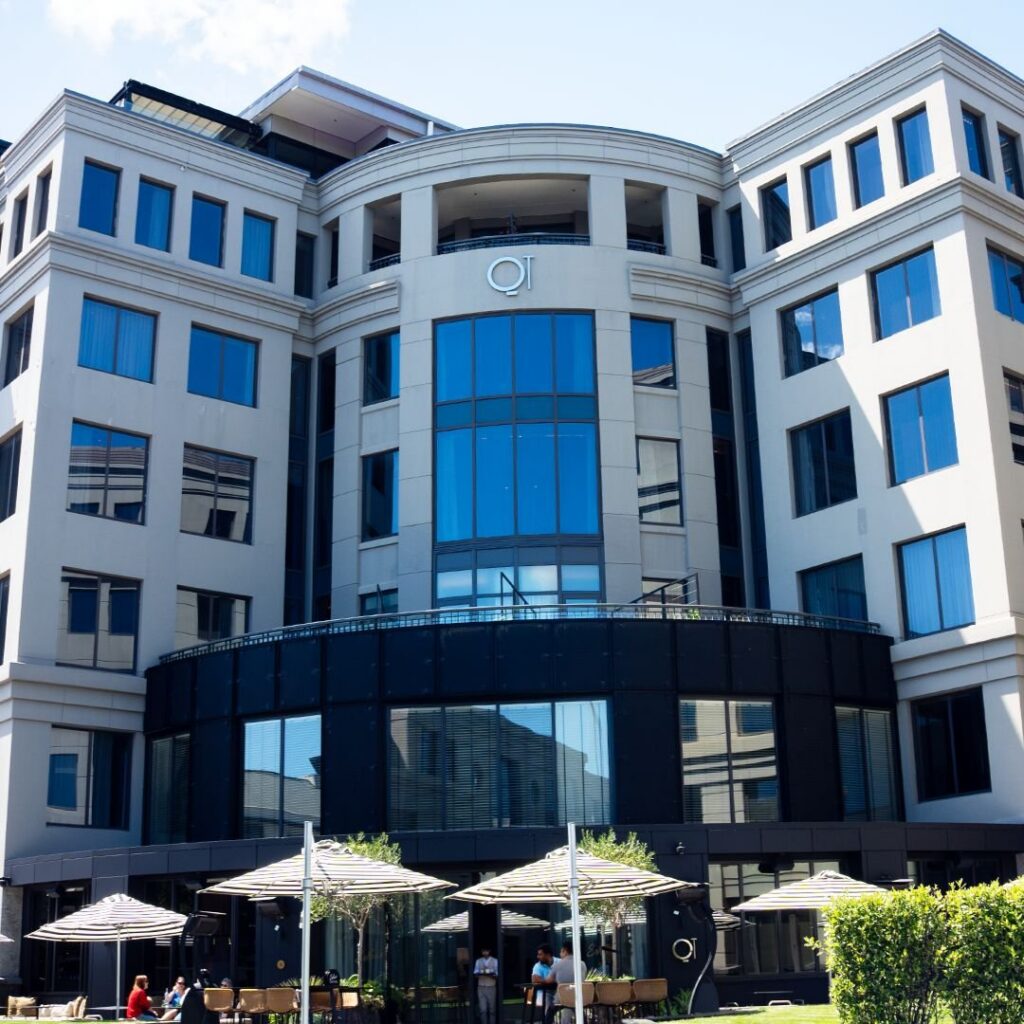 QT Hotel interior showing passive fire systems integrated into complex architectural layouts